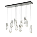 Hubbardton Forge Luma 10-Light Large Crystal Pendant - Standard - 131201