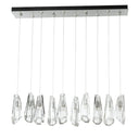 Hubbardton Forge Luma 10-Light Large Crystal Pendant - Standard - 131201