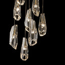 Hubbardton Forge Luma 9-Light Crystal Pendant 6