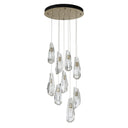 Hubbardton Forge Luma 9-Light Large Crystal Pendant - Standard - 131101