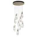Hubbardton Forge Luma 9-Light Large Crystal Pendant - Standard - 131101