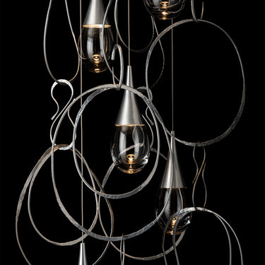 Hubbardton Forge Lyric 5-Light Round Pendant - 131161