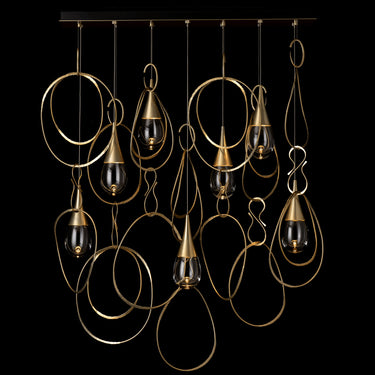 Hubbardton Forge Lyric 7-Light Linear Pendant - 131162