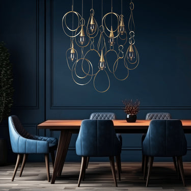 Hubbardton Forge Lyric 7-Light Linear Pendant - 131162