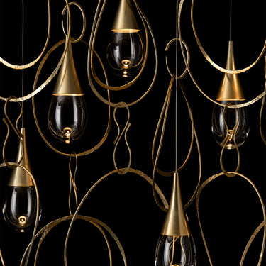 Hubbardton Forge Lyric 7-Light Linear Pendant - 131162