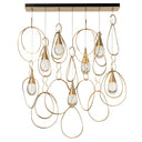 Hubbardton Forge Lyric 7-Light Linear Pendant - 131162