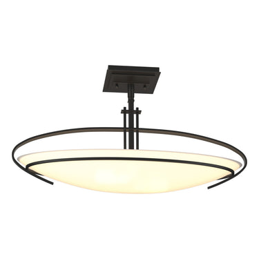 12-4341 Hubbardton Forge Oval Mackintosh Semi-Flush Fixture