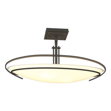 12-4341 Hubbardton Forge Oval Mackintosh Semi-Flush Fixture
