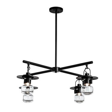 Hubbardton Forge Mason Outdoor 4-Light Pendants 1