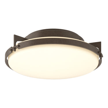 12-6745 Hubbardton Forge Banded Flush-Mount
