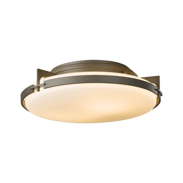 12-6745 Hubbardton Forge Banded Flush-Mount