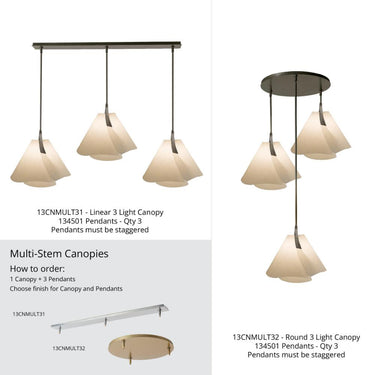 Hubbardton Forge Mobius Small Pendant 3
