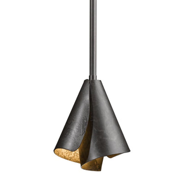 Hubbardton Forge Mobius Steel Shade Mini Pendant 1