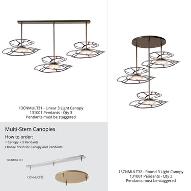 Hubbardton Forge Muse LED Pendant - 131001