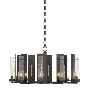 Hubbardton Forge 103290 New Town 10 Light Chandelier