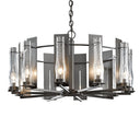Hubbardton Forge New Town 10-Arm Chandelier 