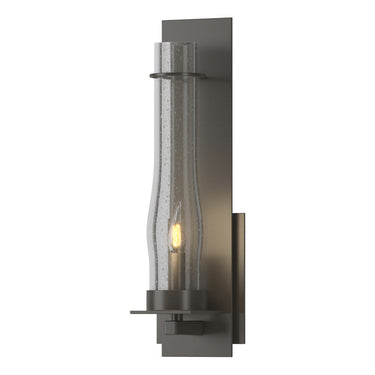 20-4255 Hubbardton Forge New Town Lg. Dir. Wire Sconce w/ Water Glass
