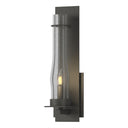 20-4255 Hubbardton Forge New Town Lg. Dir. Wire Sconce w/ Water Glass