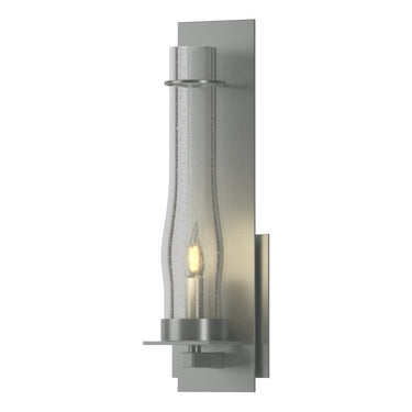 20-4255 Hubbardton Forge New Town Lg. Dir. Wire Sconce w/ Water Glass