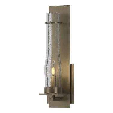20-4255 Hubbardton Forge New Town Lg. Dir. Wire Sconce w/ Water Glass