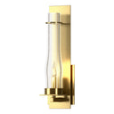 20-4255 Hubbardton Forge New Town Lg. Dir. Wire Sconce w/ Water Glass