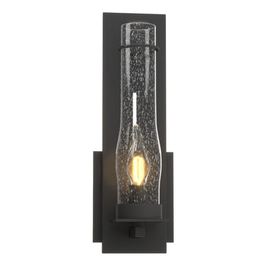 20-4250 Hubbardton Forge New Town Sm. Dir. Wire Sconce w/ Water Glass