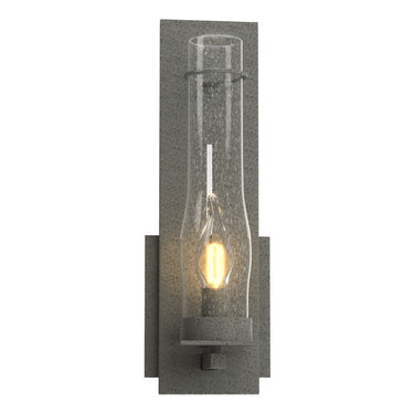 20-4250 Hubbardton Forge New Town Sm. Dir. Wire Sconce w/ Water Glass