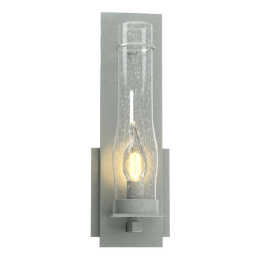 20-4250 Hubbardton Forge New Town Sm. Dir. Wire Sconce w/ Water Glass