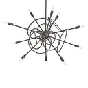 Hubbardton Forge 131604 Olympus Starburst Standard 12 Light Incandescent Pendant