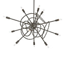 Hubbardton Forge 131604 Olympus Starburst Standard 12 Light Incandescent Pendant