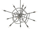 Hubbardton Forge 131604 Olympus Starburst Standard 12 Light Incandescent Pendant