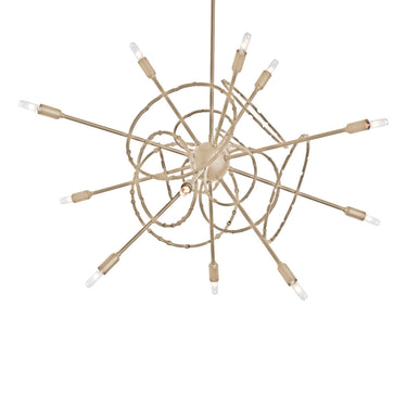 Hubbardton Forge 131604 Olympus Starburst Standard 12 Light Incandescent Pendant