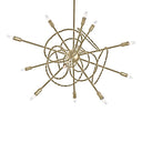 Hubbardton Forge 131604 Olympus Starburst Standard 12 Light Incandescent Pendant