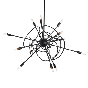 Hubbardton Forge Olympus 12-Light Starburst Pendant 