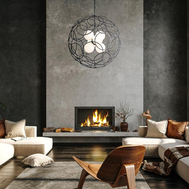 Hubbardton Forge Olympus Orb Pendant 8
