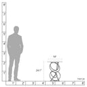 Hubbardton Forge Olympus Wood Top Accent Table 7