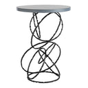Hubbardton Forge Olympus Wood Top Accent Table 1