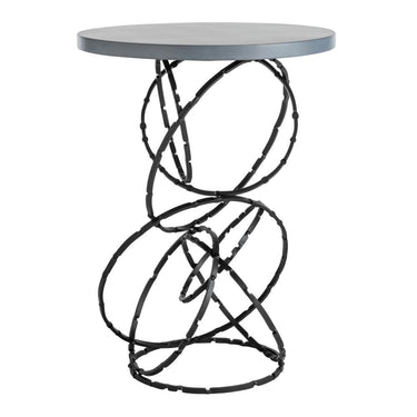 Hubbardton Forge Olympus Wood Top Accent Table 1