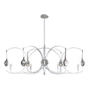 Hubbardton Forge Optic 8-Light Oval Pendant - 131085