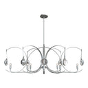 Hubbardton Forge Optic 8-Light Oval Pendant - 131085