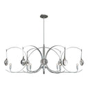 Hubbardton Forge Optic 8-Light Oval Pendant - 131085