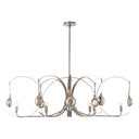 Hubbardton Forge Optic 8-Light Oval Pendant - 131085