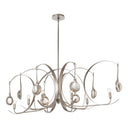 Hubbardton Forge Optic 8-Light Oval Pendant 1