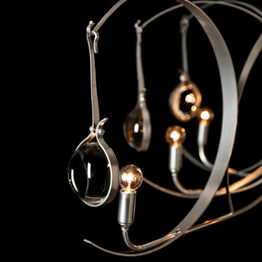 Hubbardton Forge Optic 8-Light Oval Pendant 5