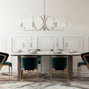 Hubbardton Forge Optic 8-Light Oval Pendant 9