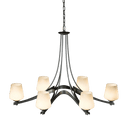 Hubbardton Forge Oval Ribbon 6-Arm Chandelier 1