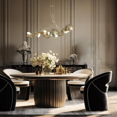 Hubbardton Forge Pangea 6-Light Linear Pendant 11