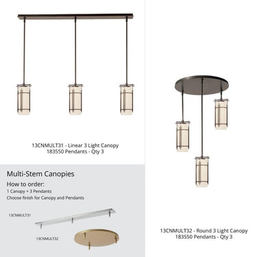 Hubbardton Forge Paralline Mini Pendant 2