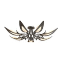 Hubbardton Forge Parasol 7-Light Semi-Flush