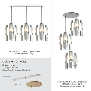 Hubbardton Forge Passage 3-Light Pendant 5